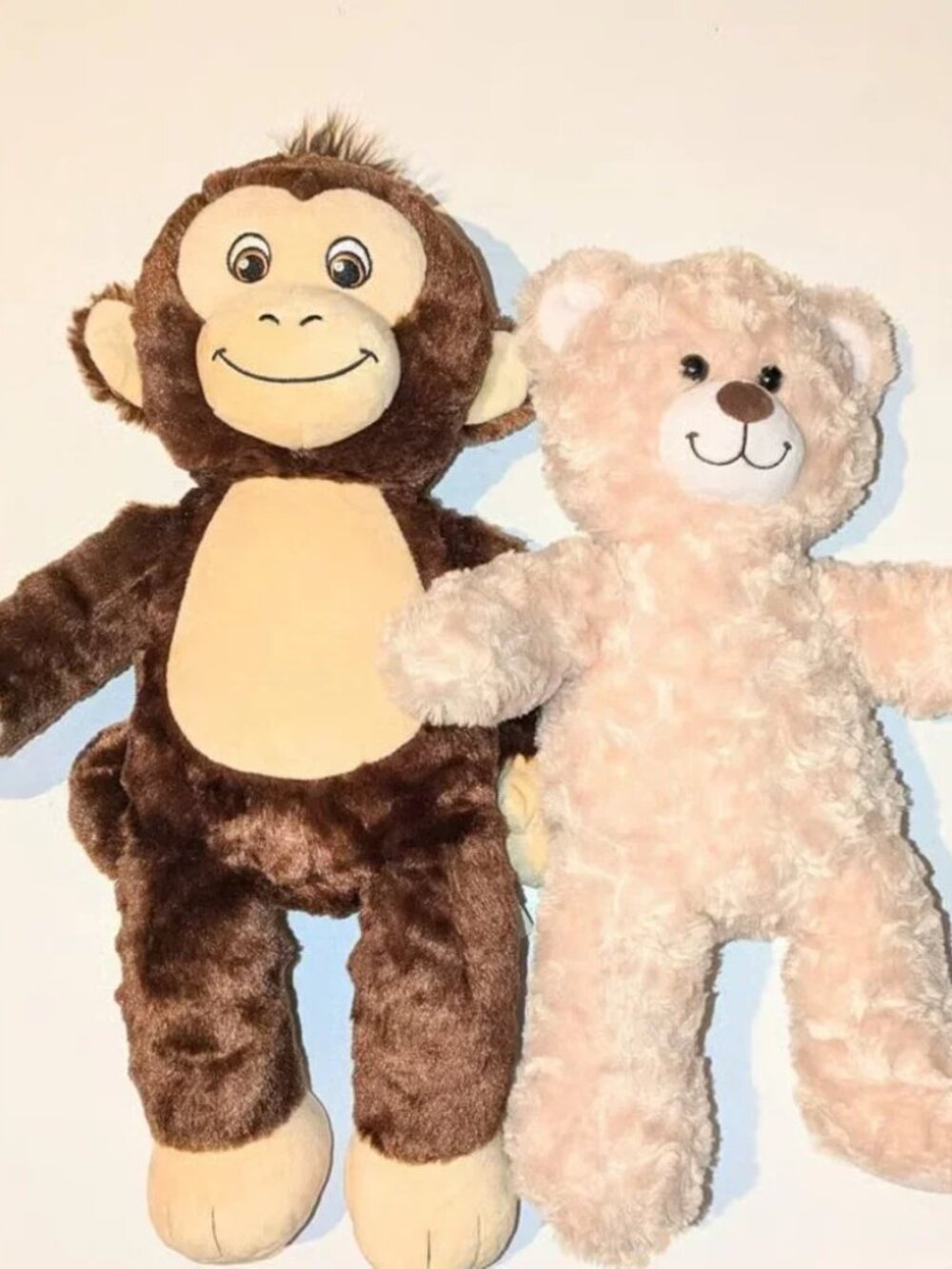 BABW Build A Bear Workshop Wild Animals, Monkey & Bear